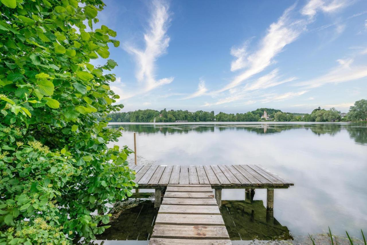 Sopherl Am See - Fruehstueck Auf Der Seeterrasse, Sehr Ruhig Und Wunderschoen Am See, 3 Minuten Nach Oberpfaffenhofen, Viele Radtouren, Restaurants & Cafes In Der Umgebung Weßling Extérieur photo